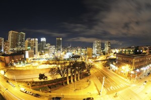 Boren and Pike at Night