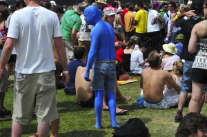 Day 2: Blue Man