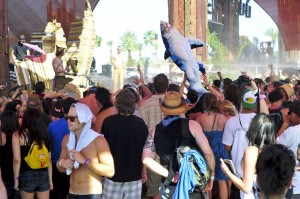 Day 3: Water Crowd and Inflatable Shark