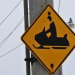 Snowmachine Crossing Snowmachine Crossing